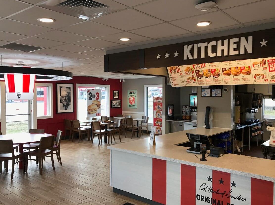 KFC — Remodel & new-store décor across 4,500+ stores
